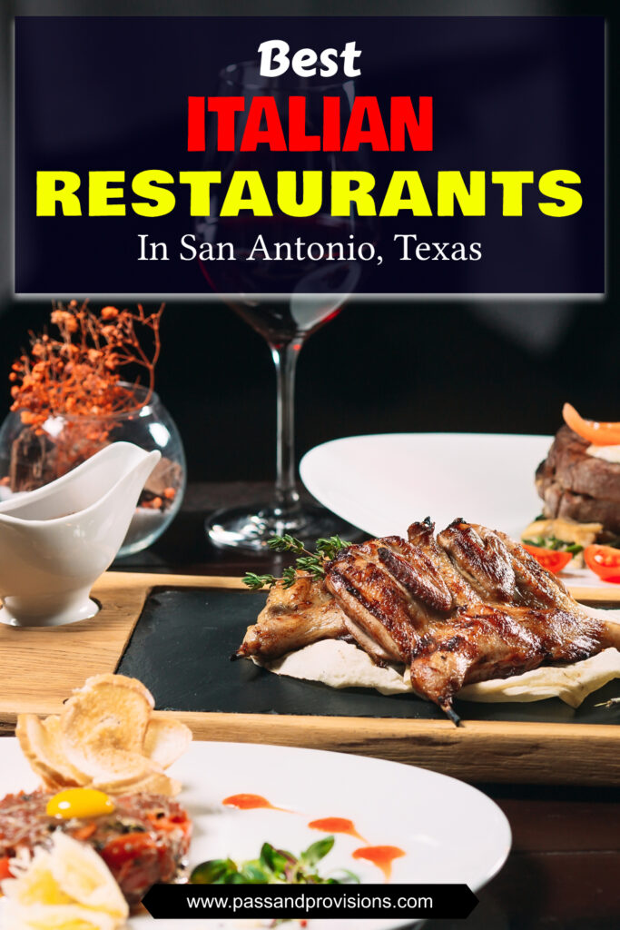 Italian Restaurants San Antonio Tx