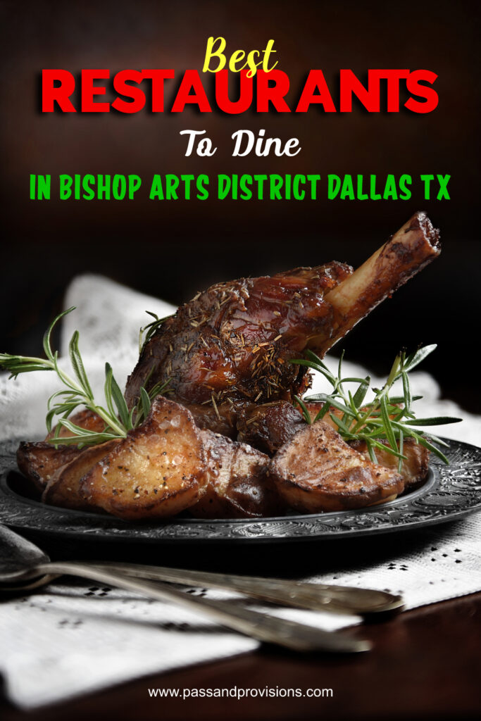 Restaurants Bishop Arts District Dallas Tx