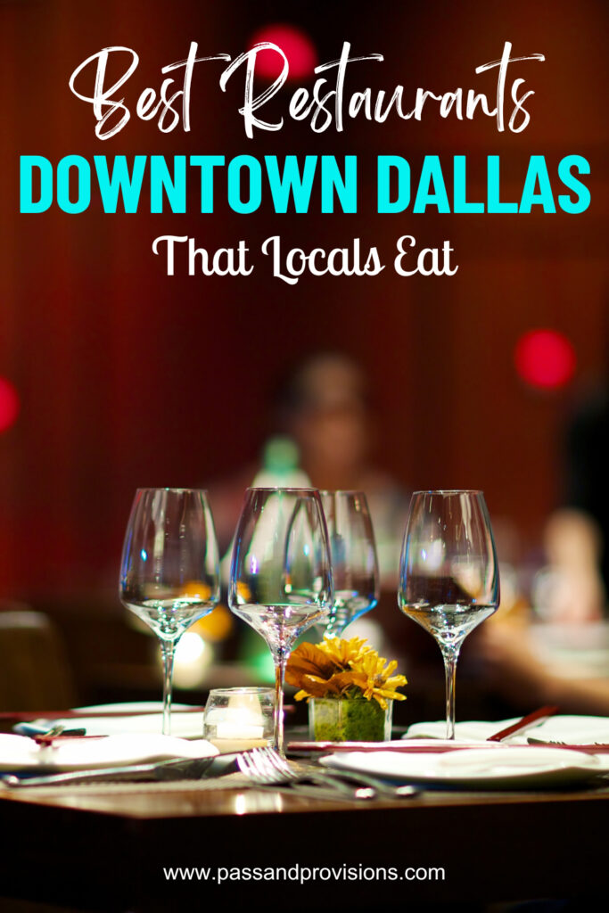 Restaurants Downtown Dallas