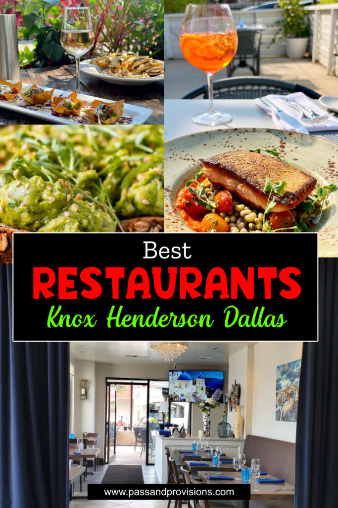 Restaurants Knox Henderson Dallas