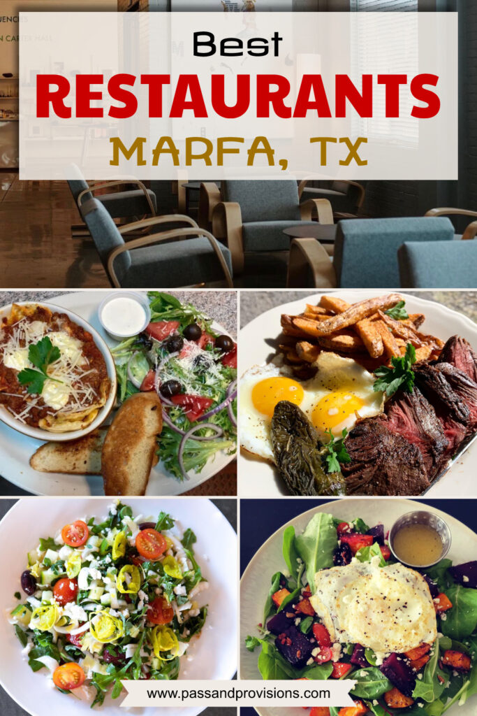 Restaurants Marfa Tx