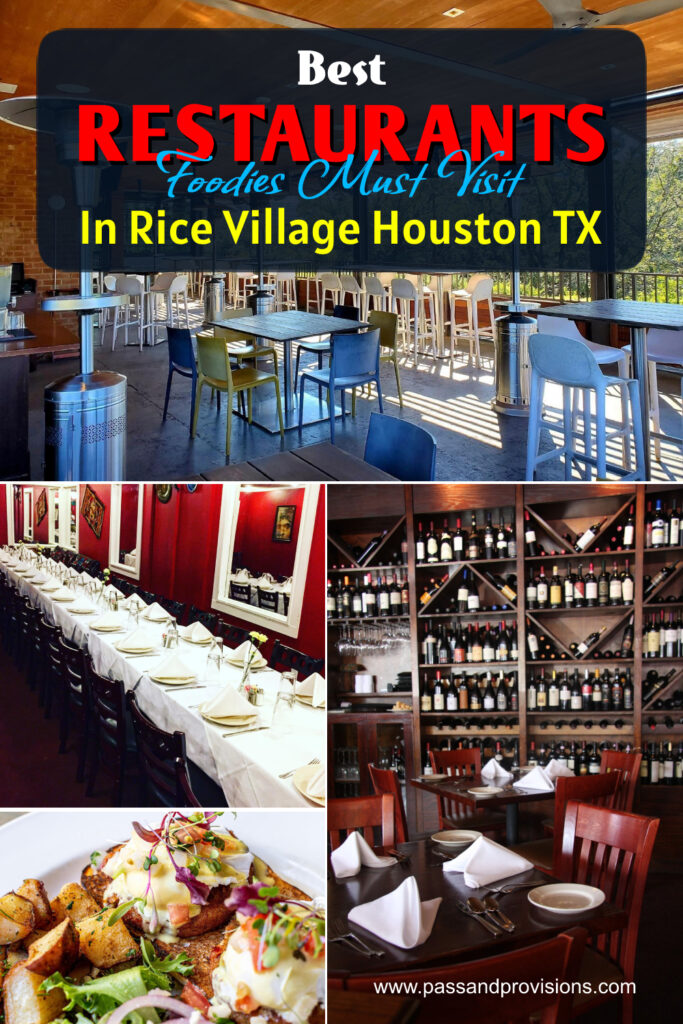 Restaurants Rice Village Houston Tx
