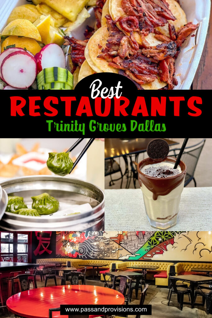 Restaurants Trinity Groves Dallas