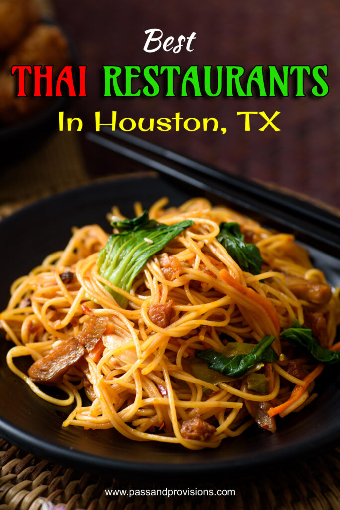 Thai Restaurants Houston Tx