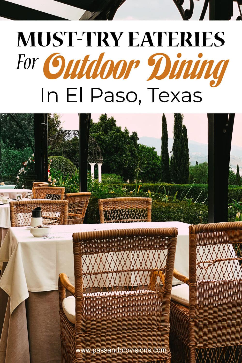 13 MustTry Eateries For Outdoor Dining In El Paso, Texas 2023