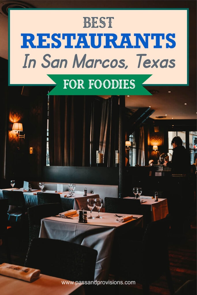 Restaurants San Marcos Tx
