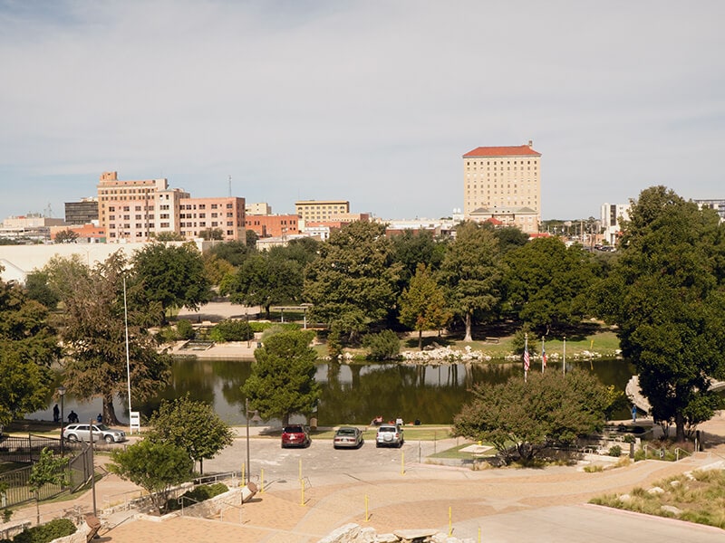 City Park Skyline Lubbock