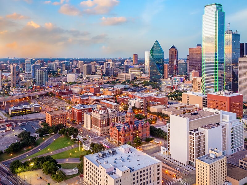 Cityscape Of Texas