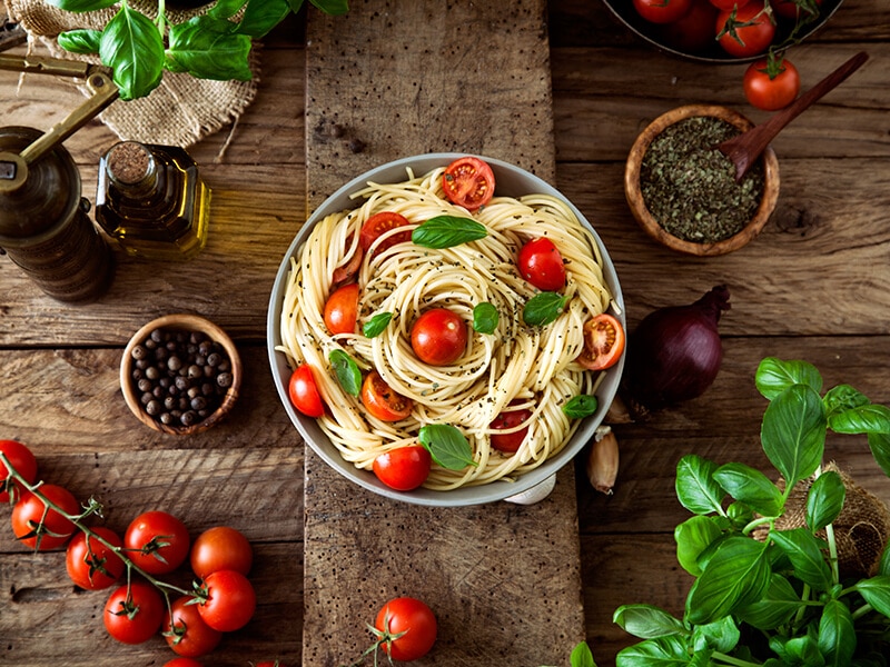 Pasta And Olive Oil