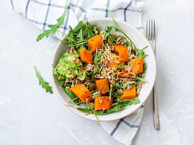 Salad With Sweet Potatoes