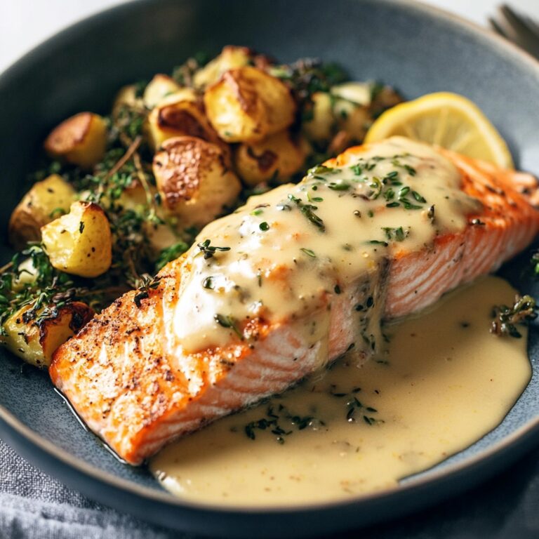Succulent Salmon with Lemon Sauce Recipe