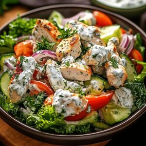 Tzatziki Chicken Salad Recipe