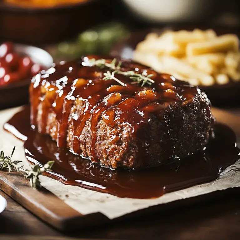 Hearty Glazed Meatloaf Recipe