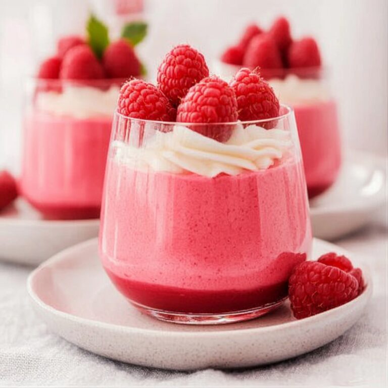 Silky Raspberry Mousse Recipe