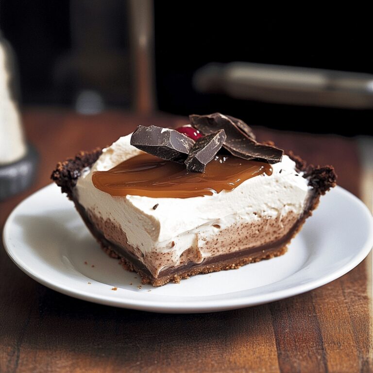 Chocolate Caramel Cream Pie Recipe