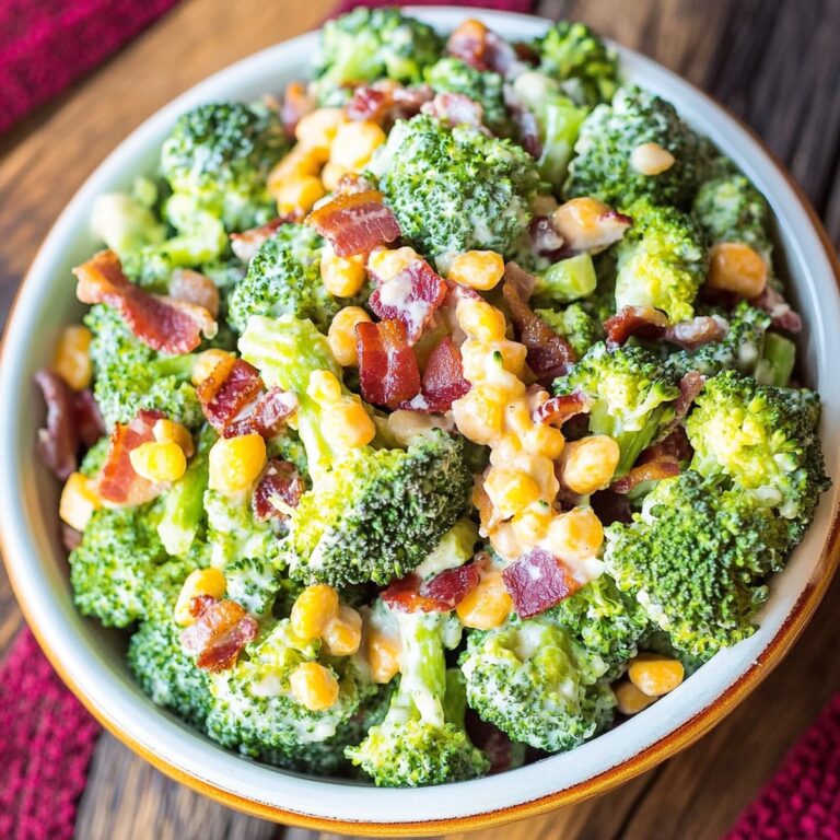 Crunchy Broccoli Salad With Bacon & Cheddar Recipe