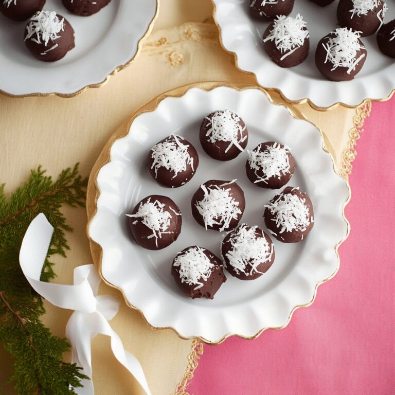 Chocolate Coconut Truffles Recipe