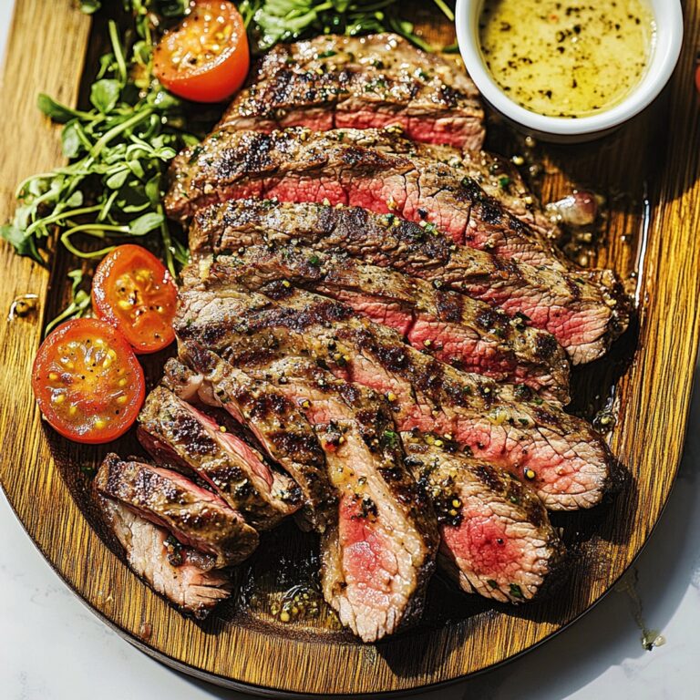 Tender Marinated Flank Steak Recipe