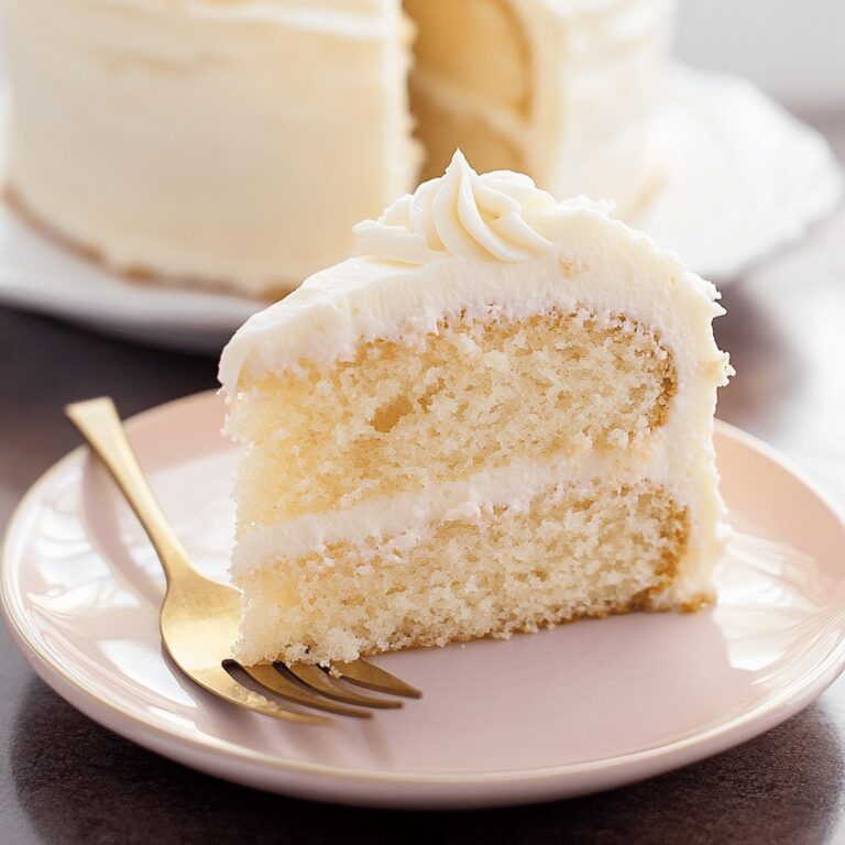 Best Vanilla Cake Recipe