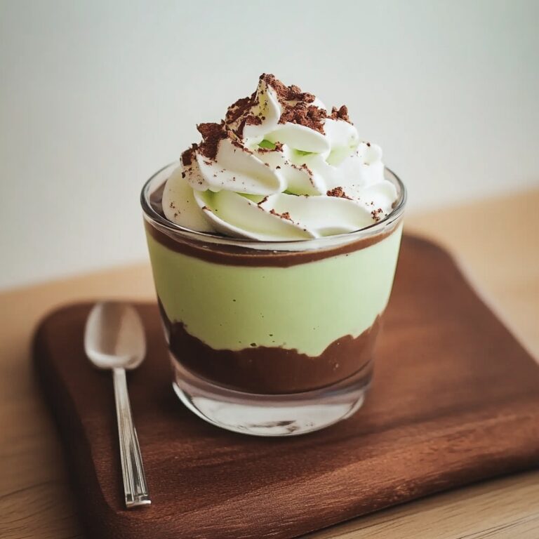 Magical Shamrock Shake Pudding Cups Recipe