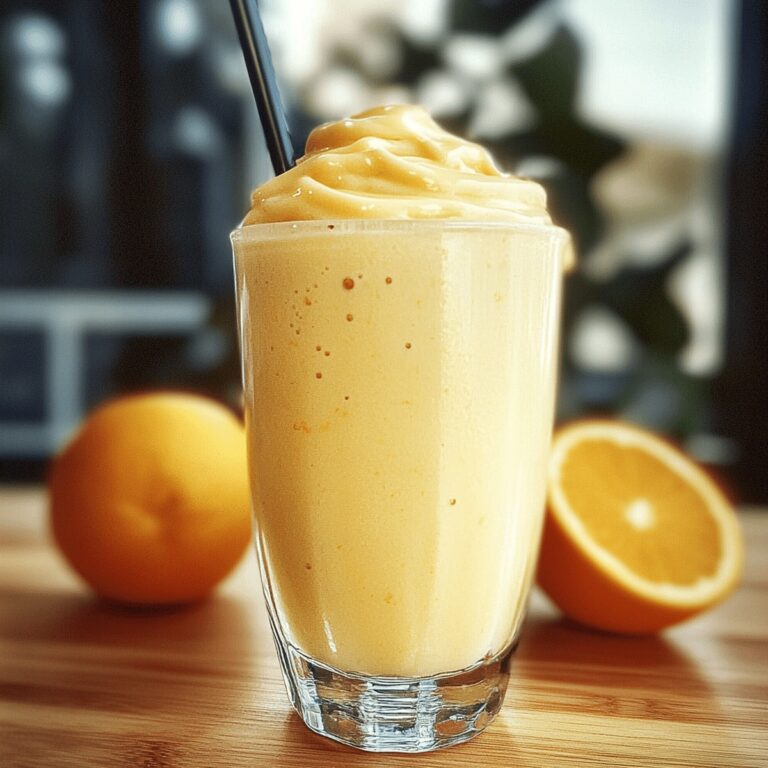 Orange Julius Smoothie Recipe