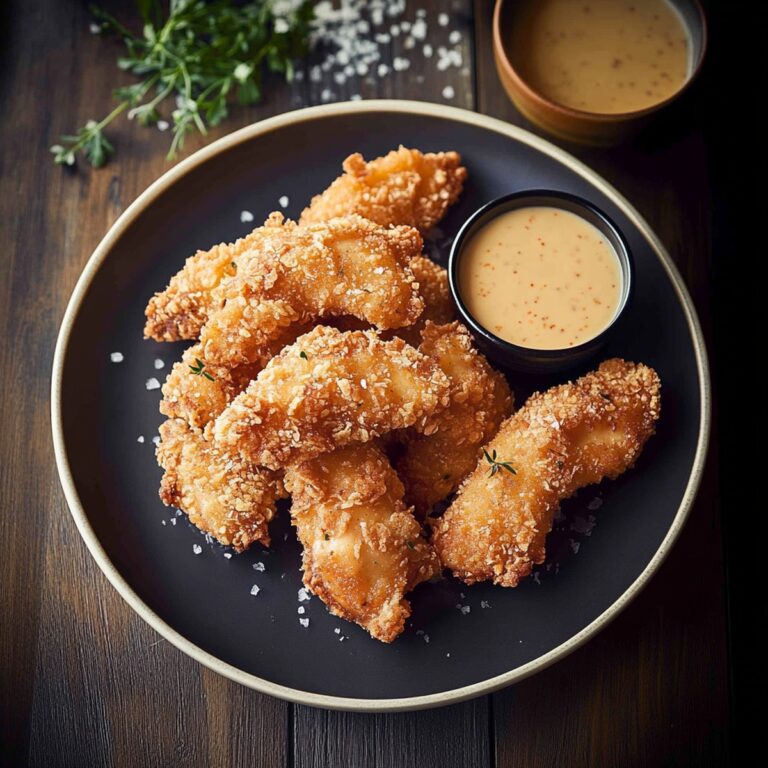 Golden Baked Chicken Goujons Recipe