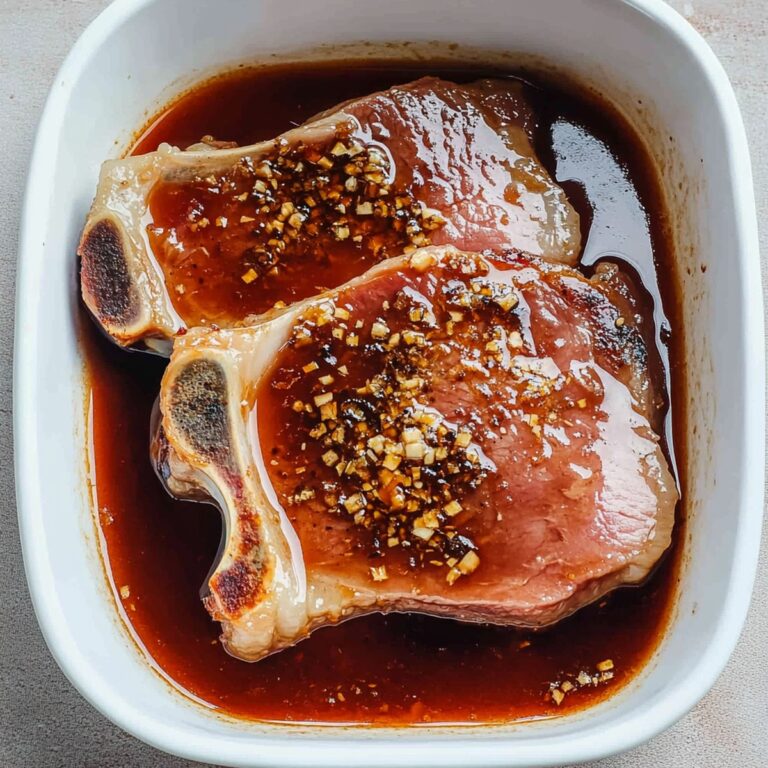 Tangy Pork Chop Marinade Recipe