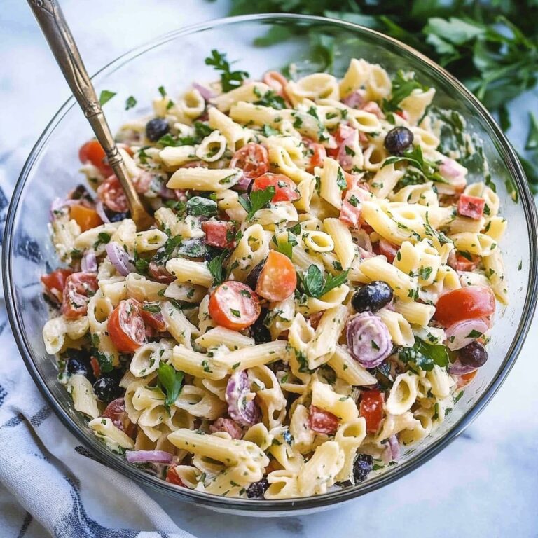 Vibrant Tuscan Pasta Salad Recipe