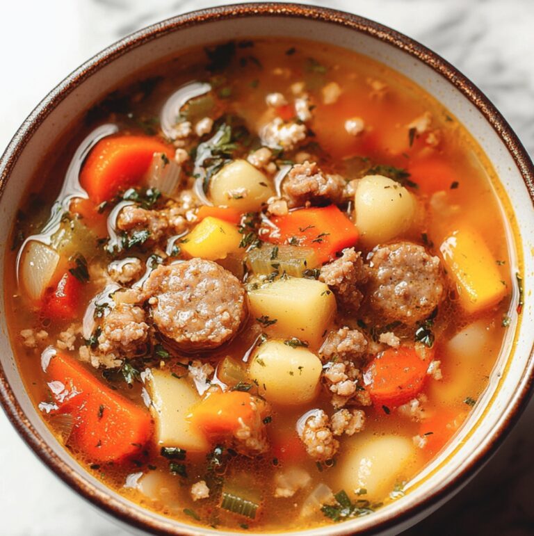 Hearty Sausage and Vegetable Soup Recipe