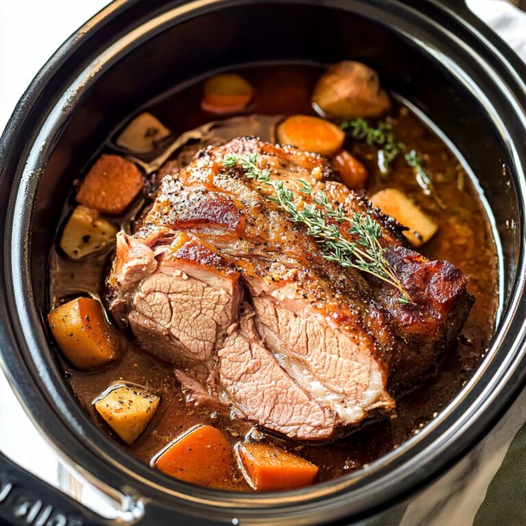 Tender Slow Cooker Pork Roast Recipe