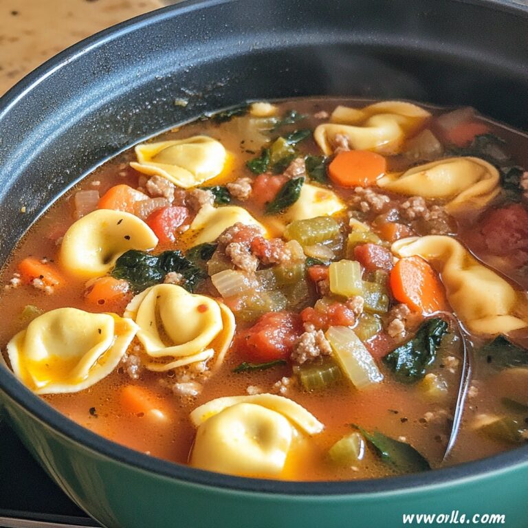 Cozy Tortellini Soup Recipe