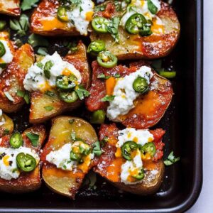 Crispy Buffalo Potatoes Recipe