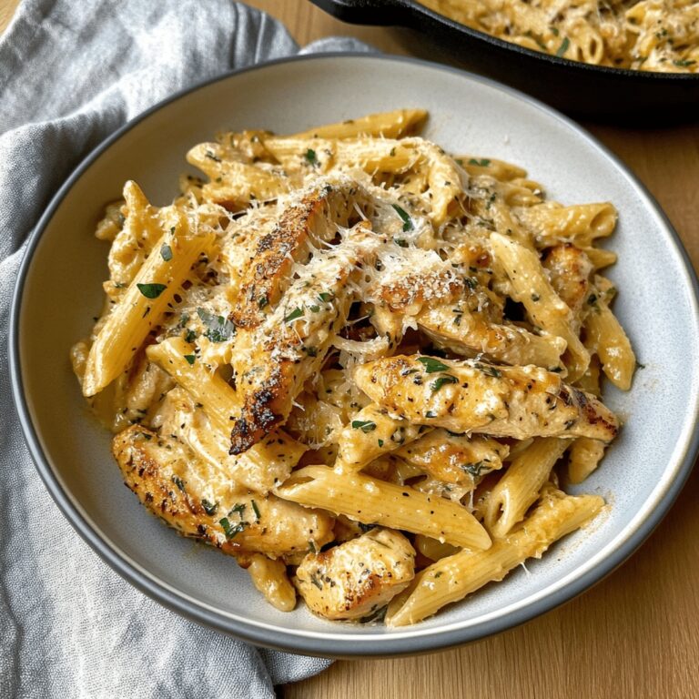 Garlic Parmesan Chicken And Pasta Recipe