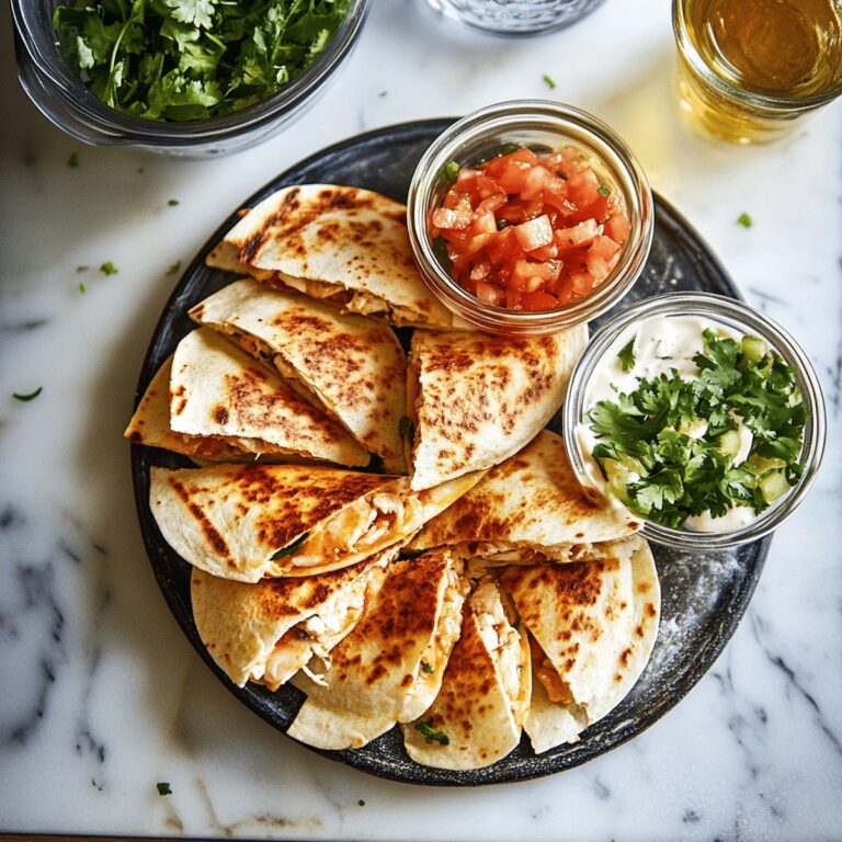 Mini Chicken Quesadillas Recipe