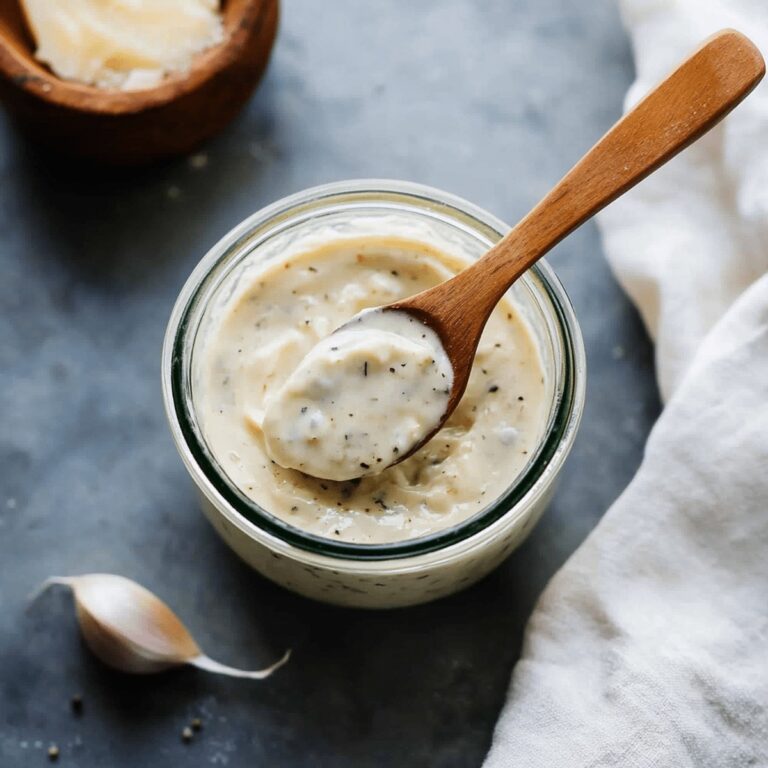 Garlic Parmesan Sauce Recipe