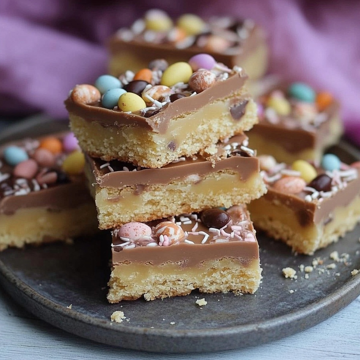 Dreamy Mini Egg Millionaires Shortbread Recipe