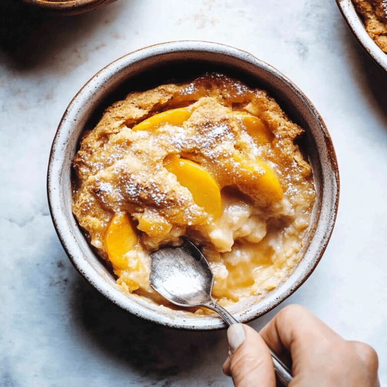 The Best Peach Cobbler Recipe