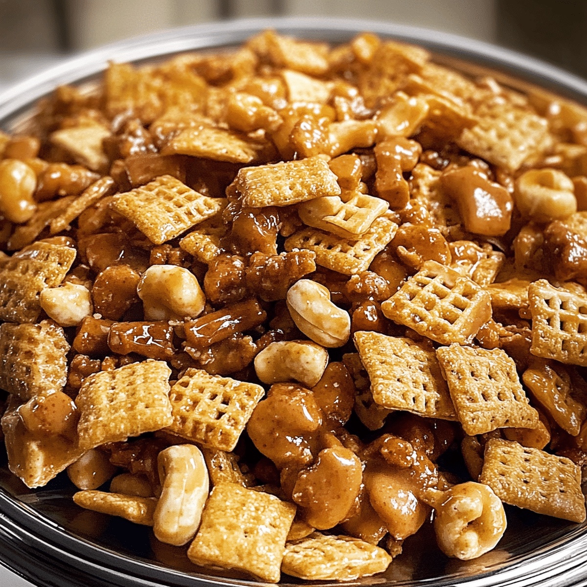 Sweet & Salty Toffee Chex Mix Recipe
