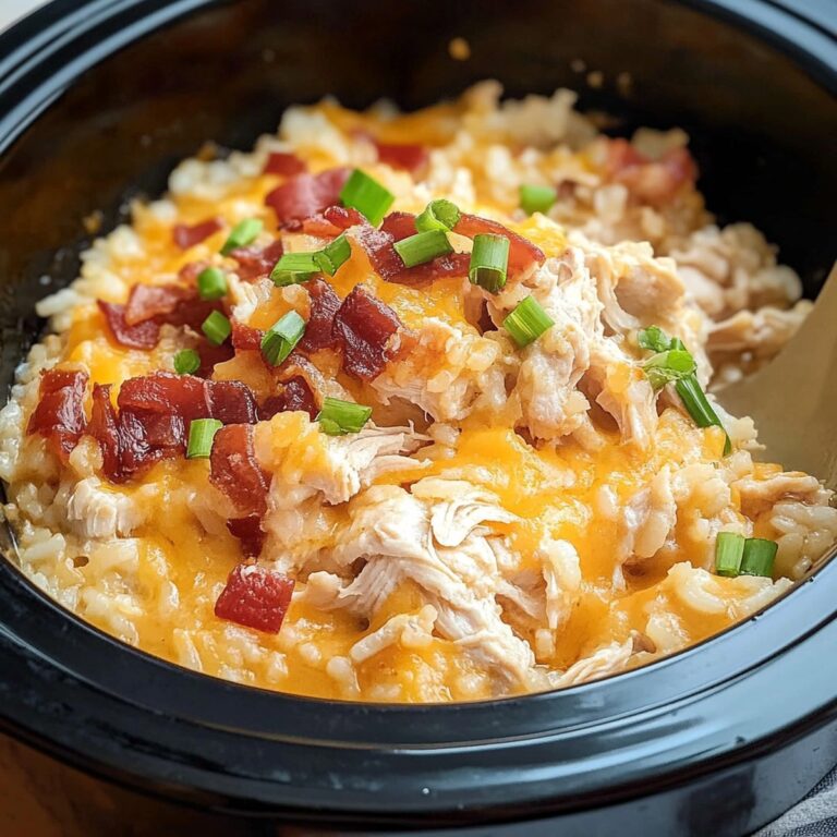 Effortless Crockpot Crack Chicken and Rice Recipe