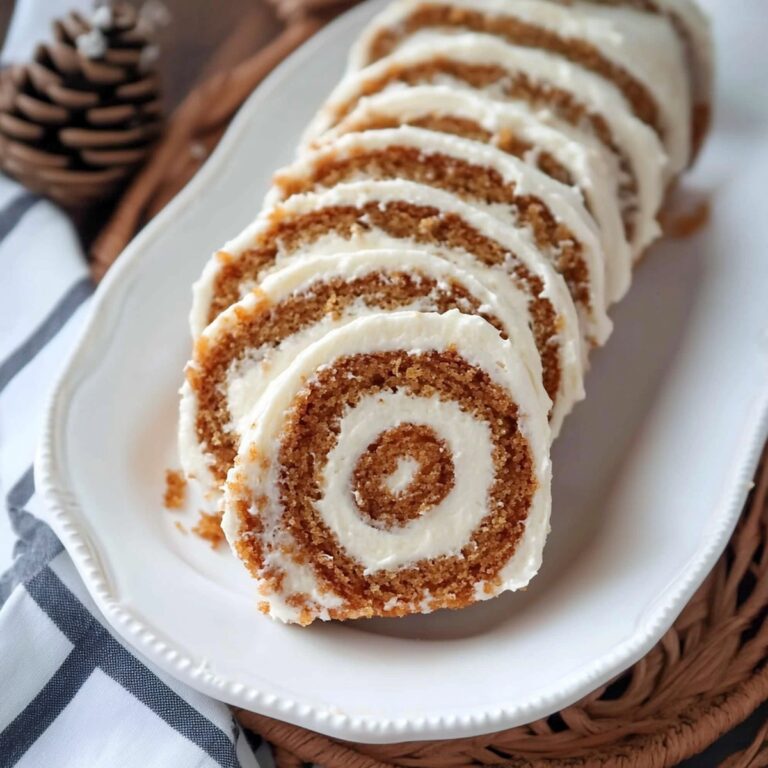 Silky Carrot Cake Roll Recipe