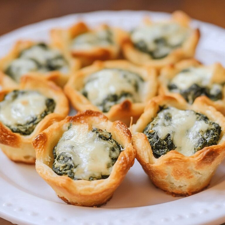 Spinach Dip Bites Recipe