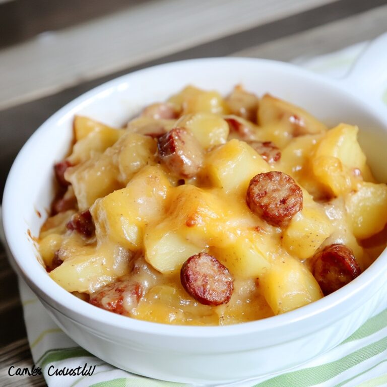Hearty Slow Cooker Sausage And Potato Casserole Recipe