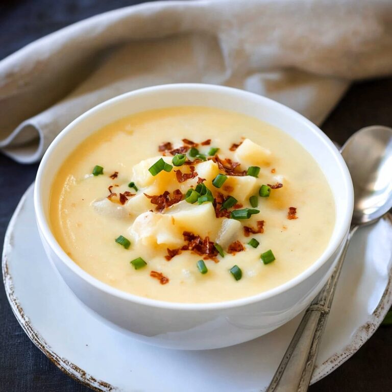 Cozy Crock Pot Cheesy Potato Soup Recipe
