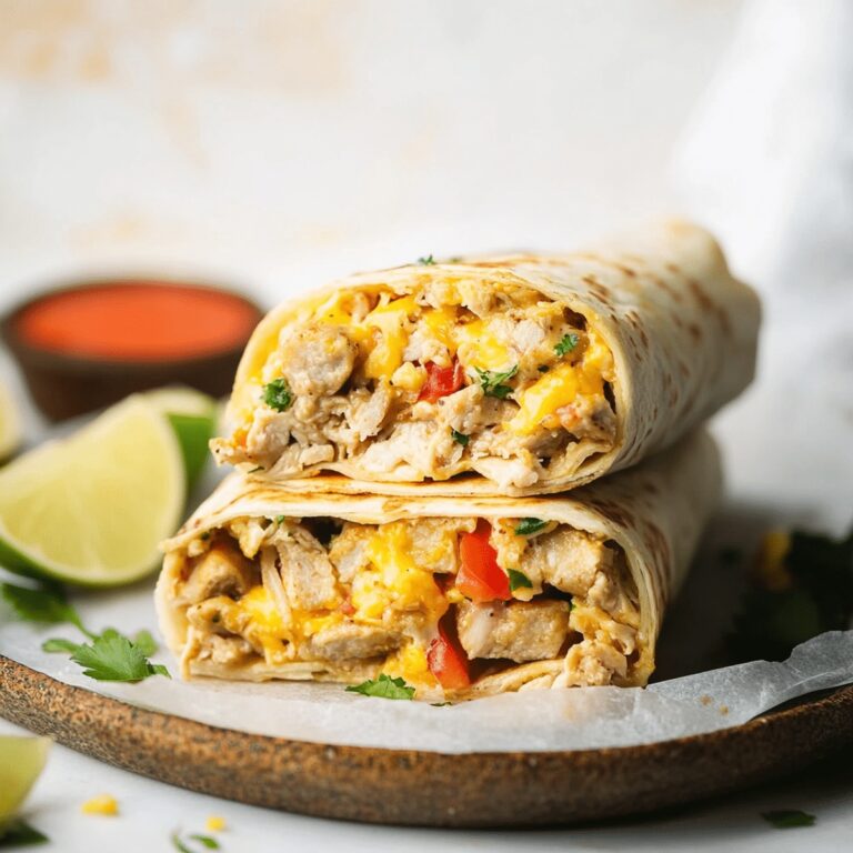 High-Protein Breakfast Burritos Recipe