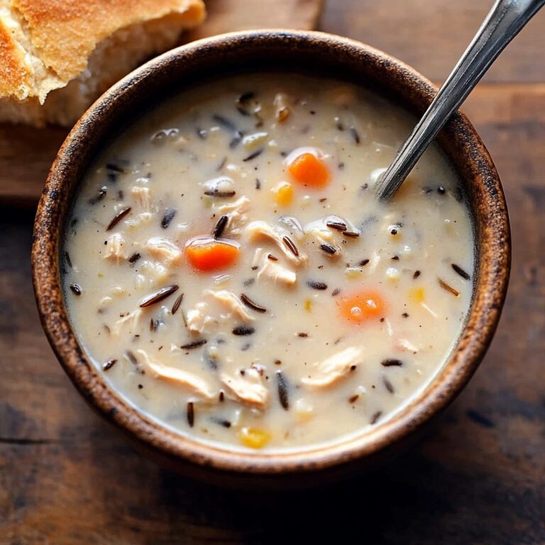 Hearty Crockpot Chicken Wild Rice Soup Recipe