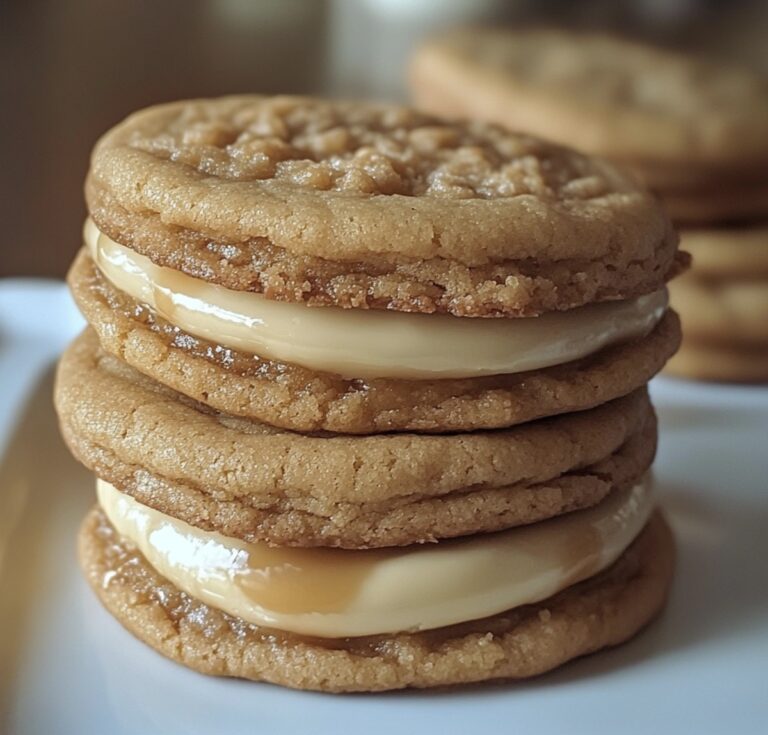 Gooey Caramel Cheesecake Cookies Recipe