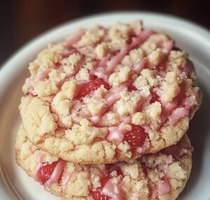 Strawberry Crunch Cookies Recipe