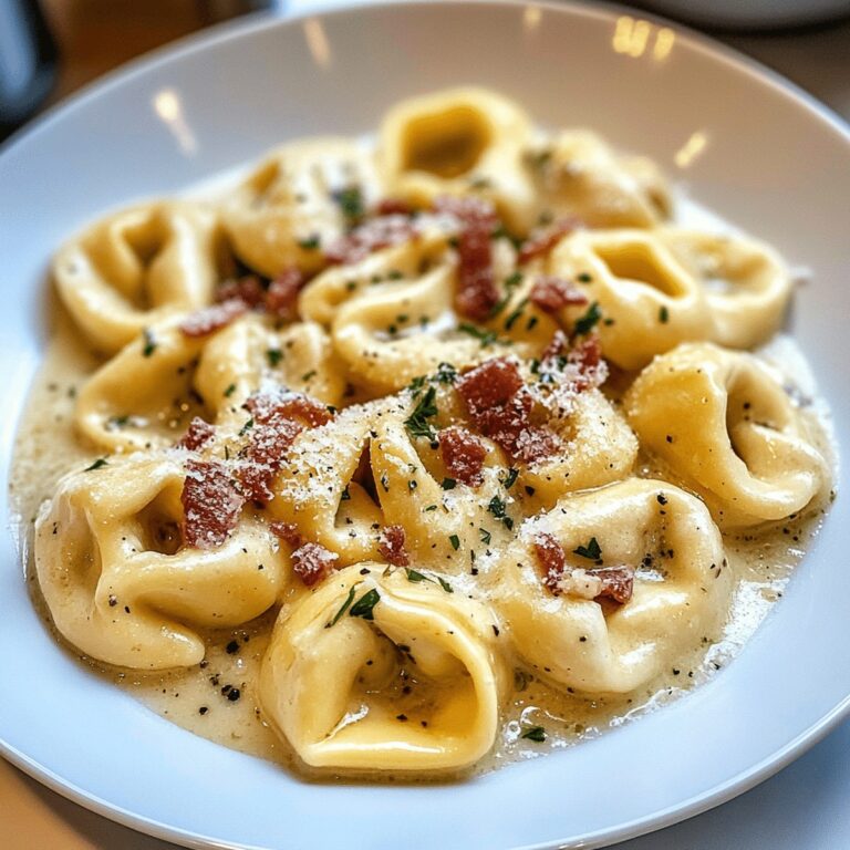 Tortellini Carbonara Recipe