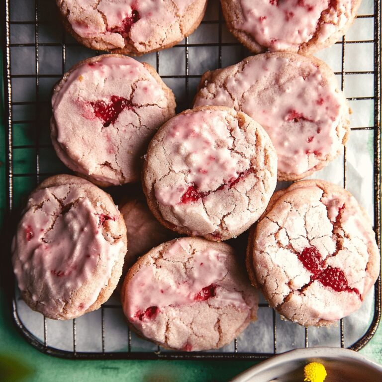 Double Strawberry Sugar Cookies Recipe
