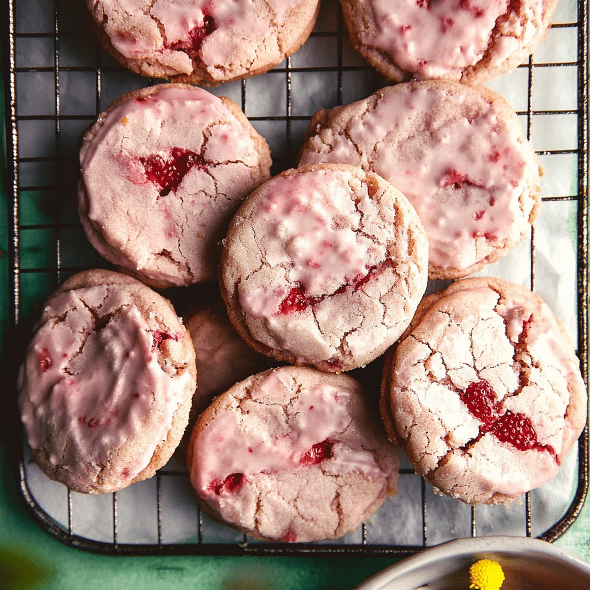 Double Strawberry Sugar Cookies Recipe